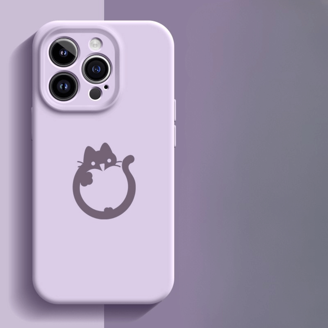 Magsafe Kedili Silikon Kılıf
