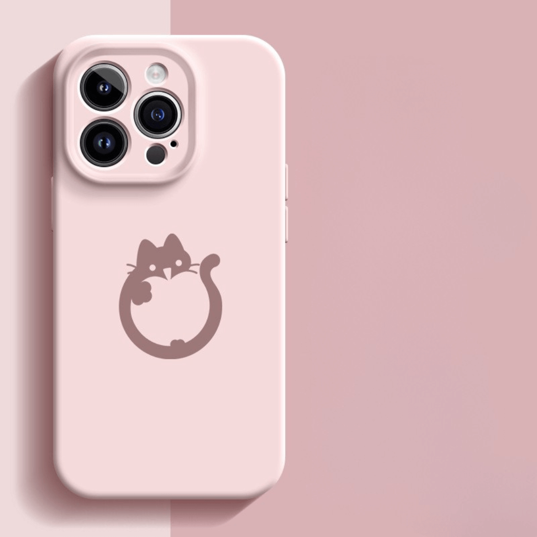 Magsafe Kedili Silikon Kılıf