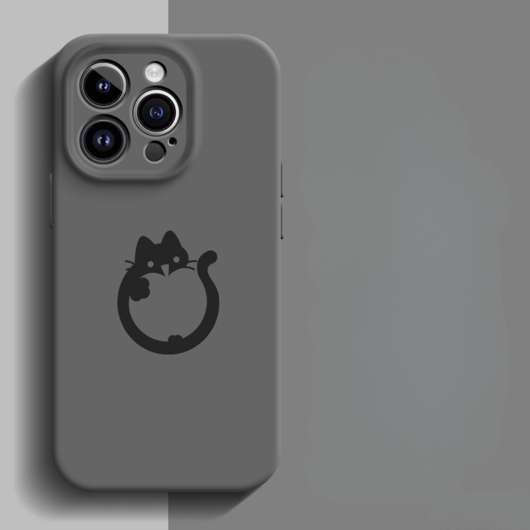 Magsafe Kedili Silikon Kılıf
