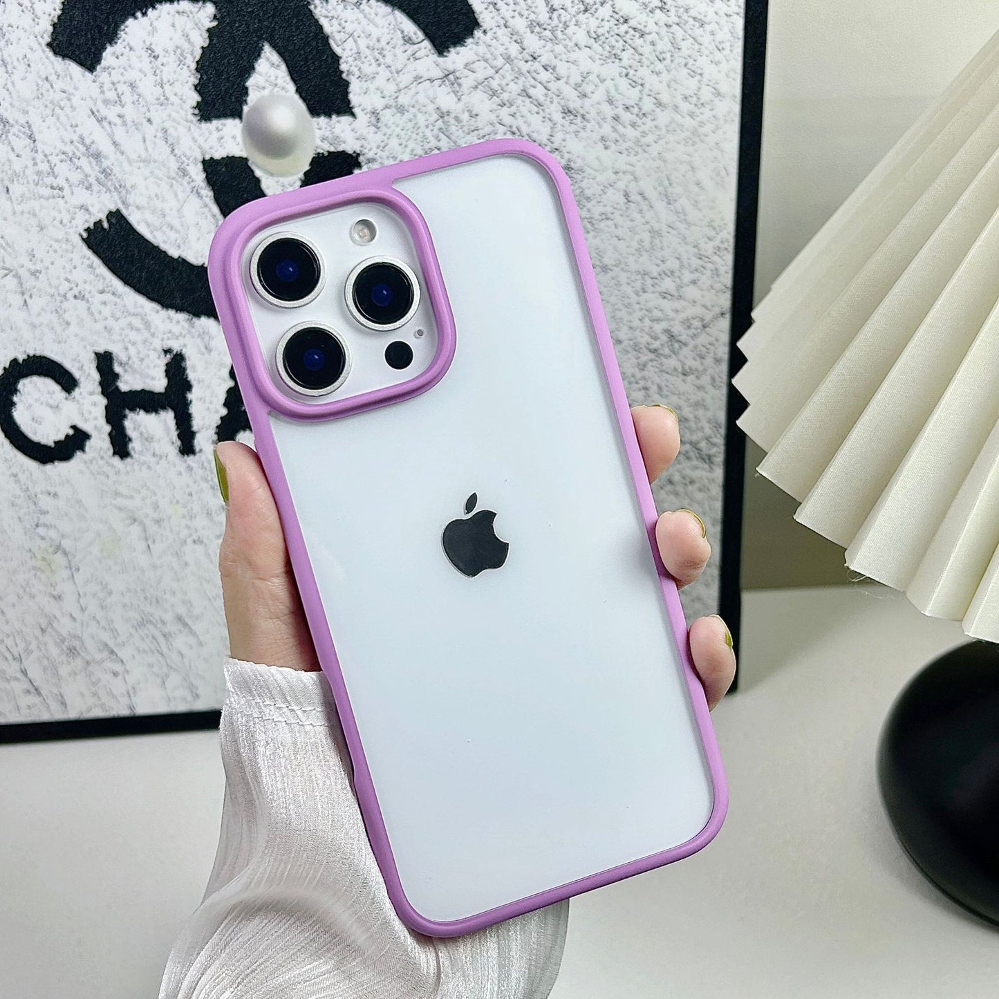 Şeffaf Akrilik Sade & Magsafe Telefon Kılıfları