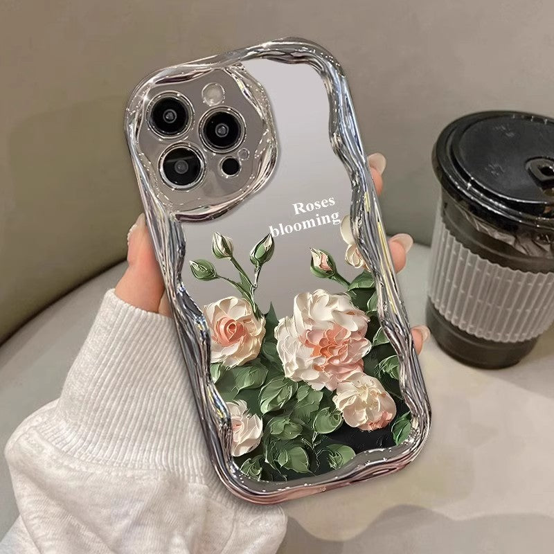 Güllü İplikli 3D Telefon Kılıfı