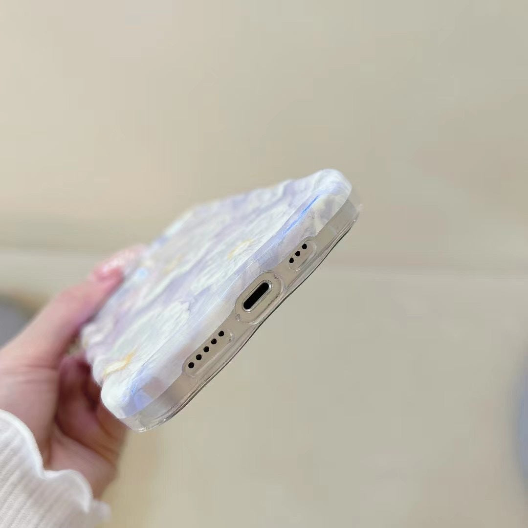 Düşme Karşıtı Kore Çiçeği Telefon Kılıfı