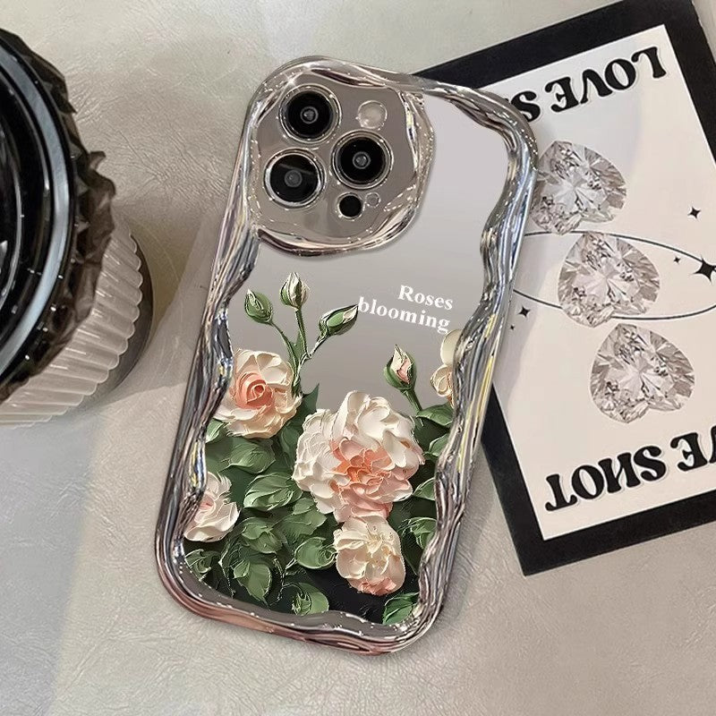 Güllü İplikli 3D Telefon Kılıfı