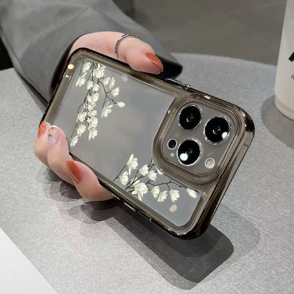 Desenli Şeffaf Telefon Kılıfı