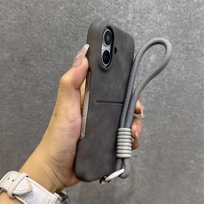 Deri Görünümlü Telefon Kılıfı