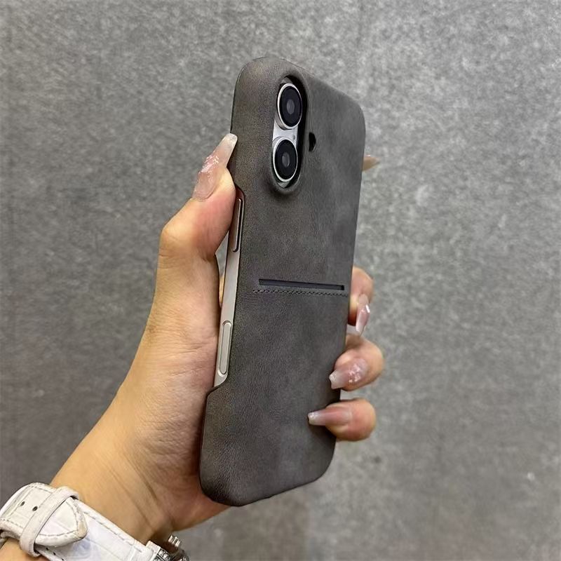 Deri Görünümlü Telefon Kılıfı