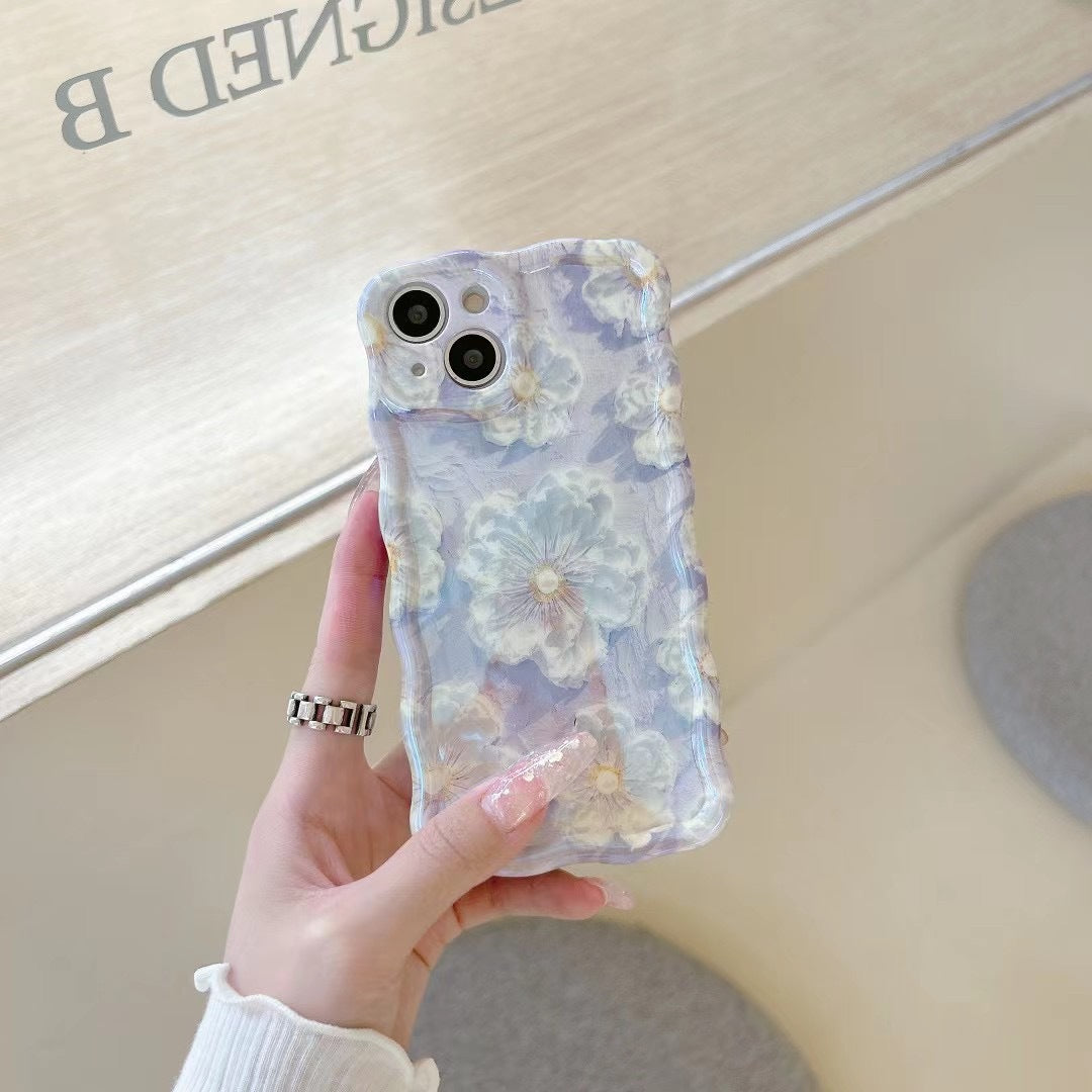 Düşme Karşıtı Kore Çiçeği Telefon Kılıfı