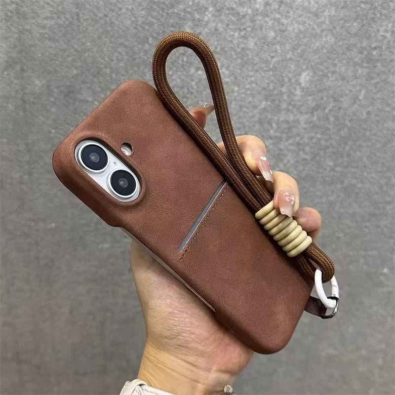 Deri Görünümlü Telefon Kılıfı