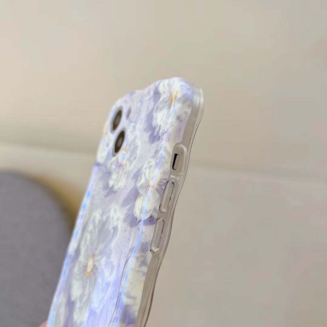 Düşme Karşıtı Kore Çiçeği Telefon Kılıfı