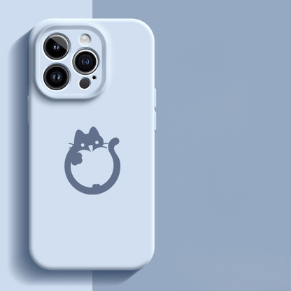 Magsafe Kedili Silikon Kılıf