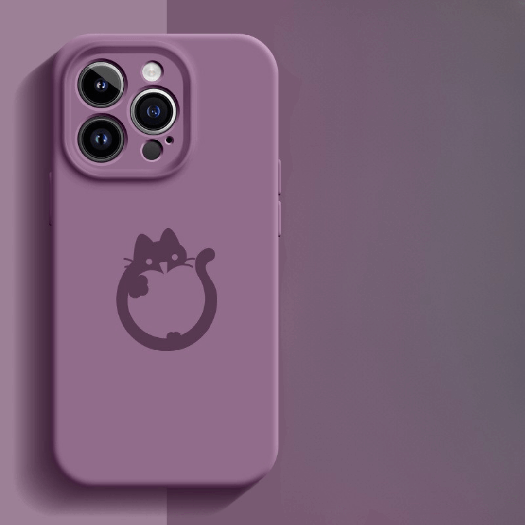Magsafe Kedili Silikon Kılıf