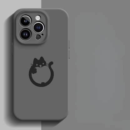 Magsafe Kedili Silikon Kılıf