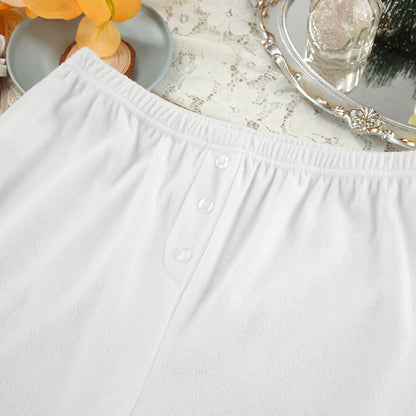 Alt Üst Düğmeli Sportif Pijama Takımı