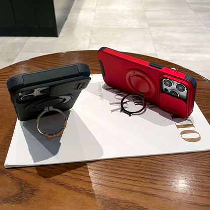 Kamera Kapaklı Ayaklı Telefon Kılıfı