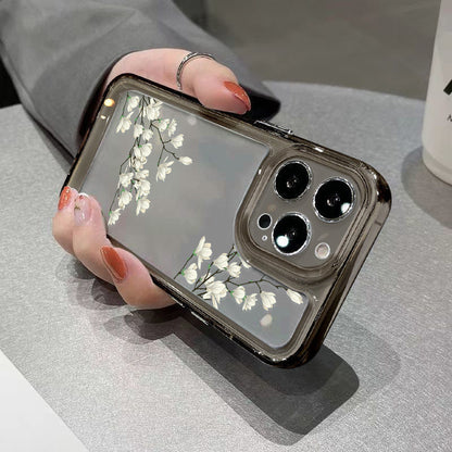 Desenli Şeffaf Telefon Kılıfı