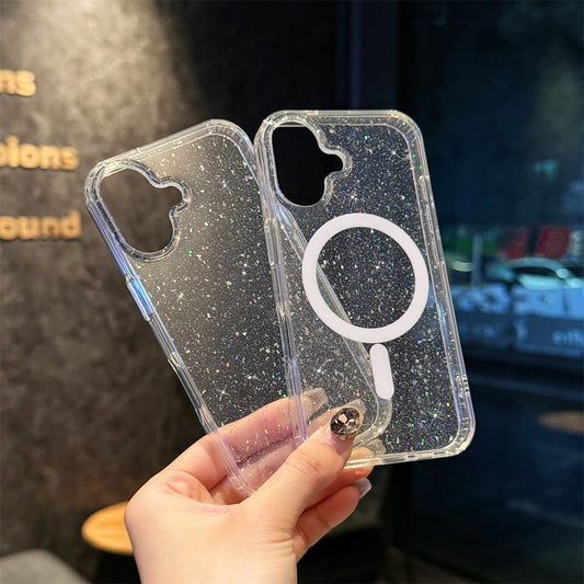 Işıltılı Sade ve Magsafe Telefon Kılıfı