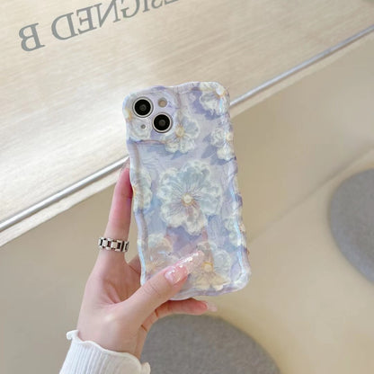 Düşme Karşıtı Kore Çiçeği Telefon Kılıfı