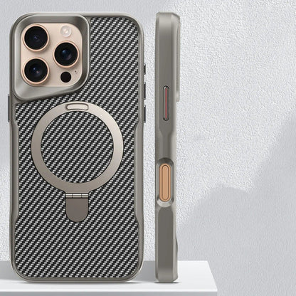 Nano Karbon Premium Tasarımlı ve MagSafe Şarj Destekli iPhone Kılıfı