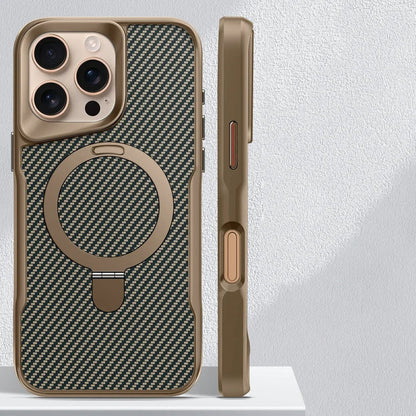 Nano Karbon Premium Tasarımlı ve MagSafe Şarj Destekli iPhone Kılıfı